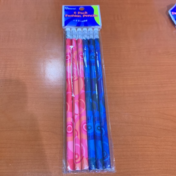 Patterned pencils 6pk - Picture 4 of 4